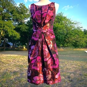 ETCETERA floral midi dress
